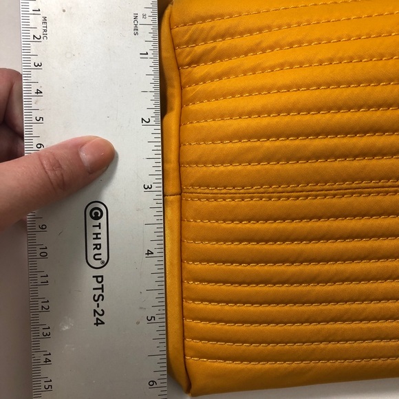 Dooney & Bourke Nylon Yellow Shoulder Bag Large - Picture 13 of 16